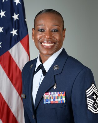 Chief Master Sgt. Rochelle Hemingway, 28th Bomb Wing Command Chief