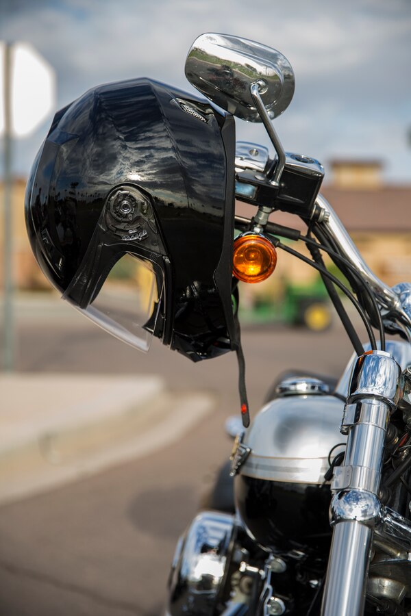 U.S. Marines, Sailors, and civilians participate in the 6th annual Sexual Assualt Prevention and Response (SAPR) motorcycle ride on Marine Corps Air Station (MCAS) Yuma, April 12, 2019. The SAPR motorcycle ride is held annually through the Marine Corps Community Service (MCCS) program in efforts to raise awareness. (U.S. Marine Corps photo by Sgt. Allison Lotz)