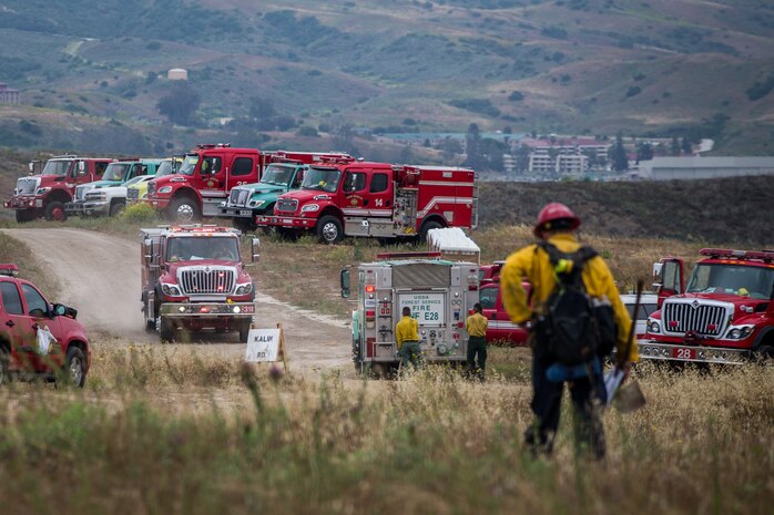 Camp Pendleton Fire Department hosts Wildland Fire School