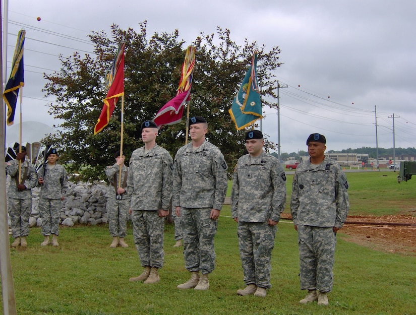 Then-Spc. Greg Waters receiving a Silver Star and Purple Heart.