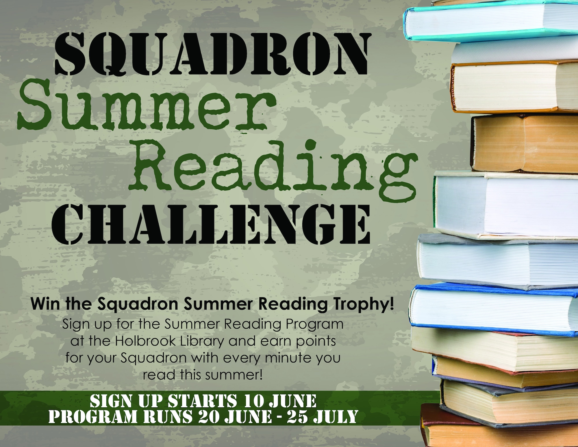 The Holbrook Library is keeping cool with a free Summer Reading Program, set to run from June 20 through July 25. (Courtesy graphic)