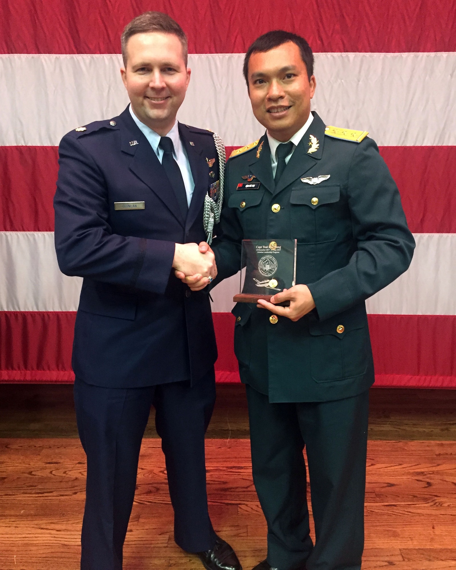 First Vietnamese student graduates from U.S. Aviation Leadership Program