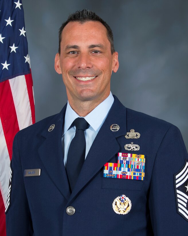 Chief Master Sgt. Robert Walker is the Command Chief Master Sergeant of the 480th Intelligence, Surveillance and Reconnaissance Wing, Joint Base Langley-Eustis, Virginia.