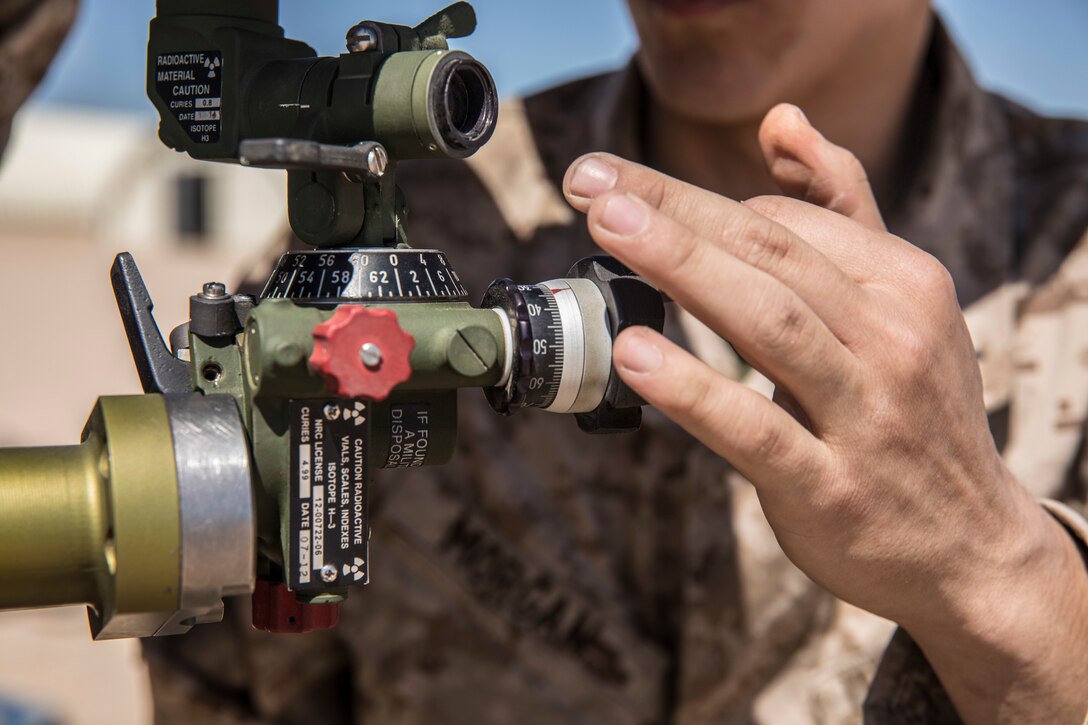 Reserve Marines conduct mortar drills during ITX 4-19