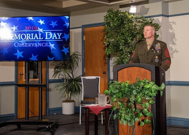 SSG Daugherty Memorial Wall Ceremony 28 May 2019