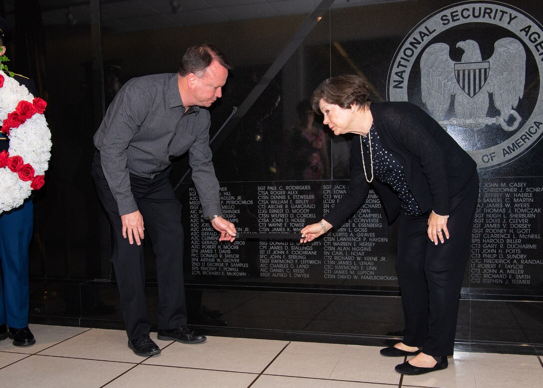 SSG Daugherty Memorial Wall Ceremony