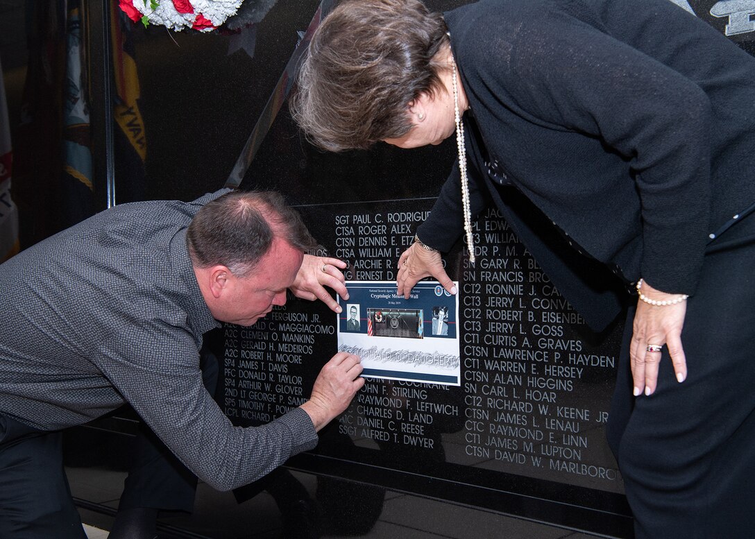 SSG Daugherty Memorial Wall Ceremony