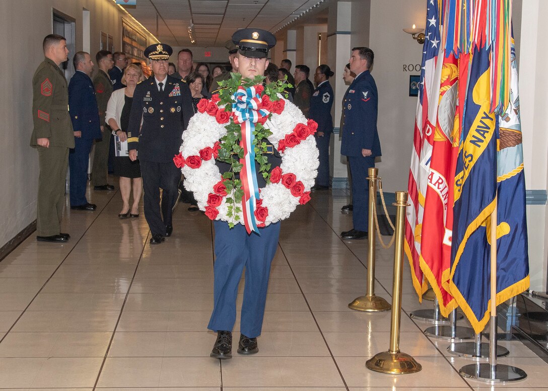 SSG Daugherty Memorial Wall Ceremony