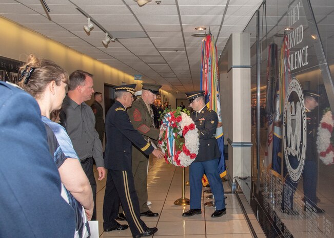 SSG Daugherty Memorial Wall Ceremony