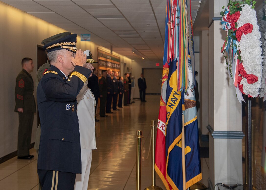 SSG Daugherty Memorial Wall Ceremony