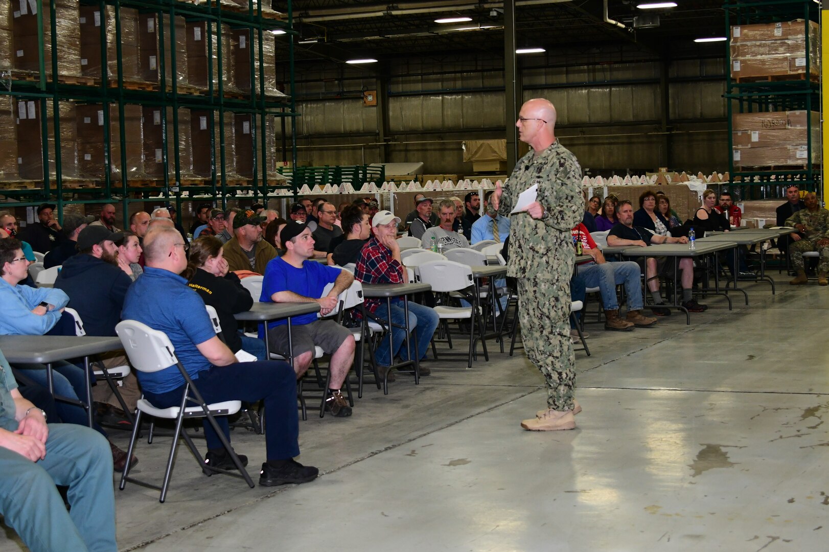 DLA Distribution Commander visits Tobyhanna