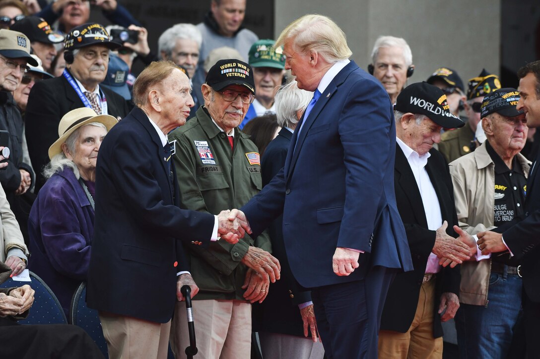 Normandy Handshake 