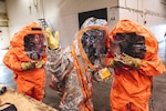 Emergency Managers from around the country play in Level-A Olympics during Exercise Global Dragon 2019, in Perry, Georgia, May 31, 2019.  Global Dragon is a biannual, Air National Guard led joint training exercise focusing on career fields across the Mission Support enterprise in as close to real-world conditions as possible.