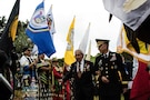 Charles Shay memorial ceremony at Omaha Beach, France