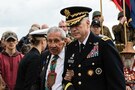 Charles Shay memorial ceremony at Omaha Beach, France