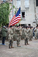 101st Airborne Division ceremony in Carentan, France