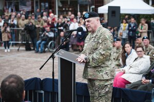 101st Airborne Division ceremony in Carentan, France