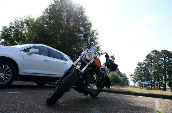 After taking the course students can further develop their own safety skills by riding and practicing on their own time, May 30, 2019 at Columbus Air Force Base, Mississippi. ( U.S. Air Force photo by Airman 1st Class Jake Jacobsen)