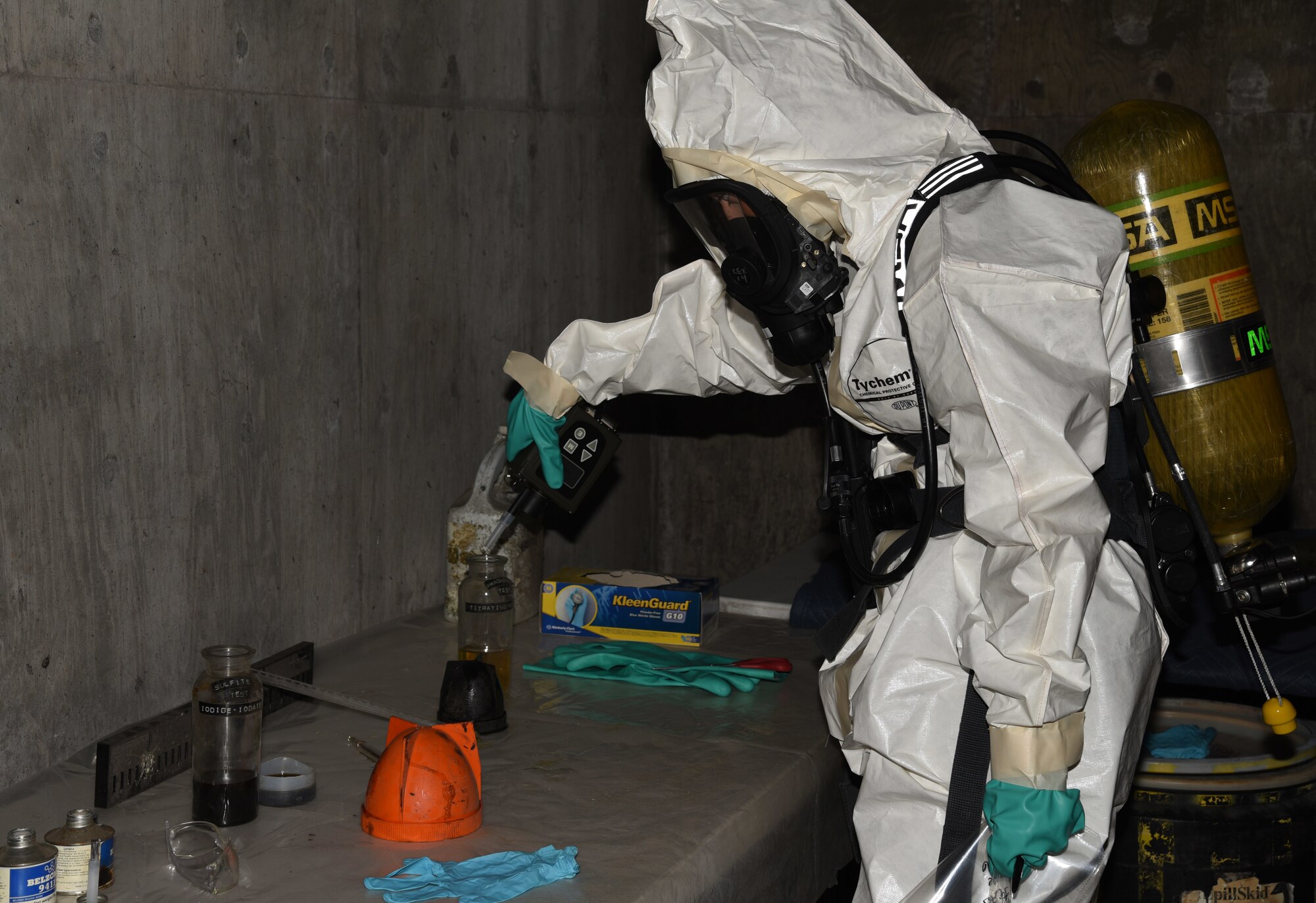 The 90th Civil Engineer Squadron Emergency Management Team conducted a deployment training exercise at F.E. Warren Air Force Base, Wyo., June 7, 2019.