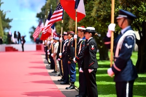 75th Anniversary of D-Day, Normandy American Cemetery, Colleville-sur-Mer, France