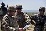 Air Force Gen. Joseph Lengyel, chief, National Guard Bureau, book-ended his visit to D-Day 75th anniversary ceremonies with stops in countries where National Guard troops are supporting exercises. "You can draw a straight line from D-Day to the partnerships I saw in action," he said. "Our readiness and our lethality ... are our living tribute to those men who sacrificed so much 75 years ago." In this image, Lengyel is seen visiting Pennsylvania National Guard troops in North Macedonia, June 9, 2019.