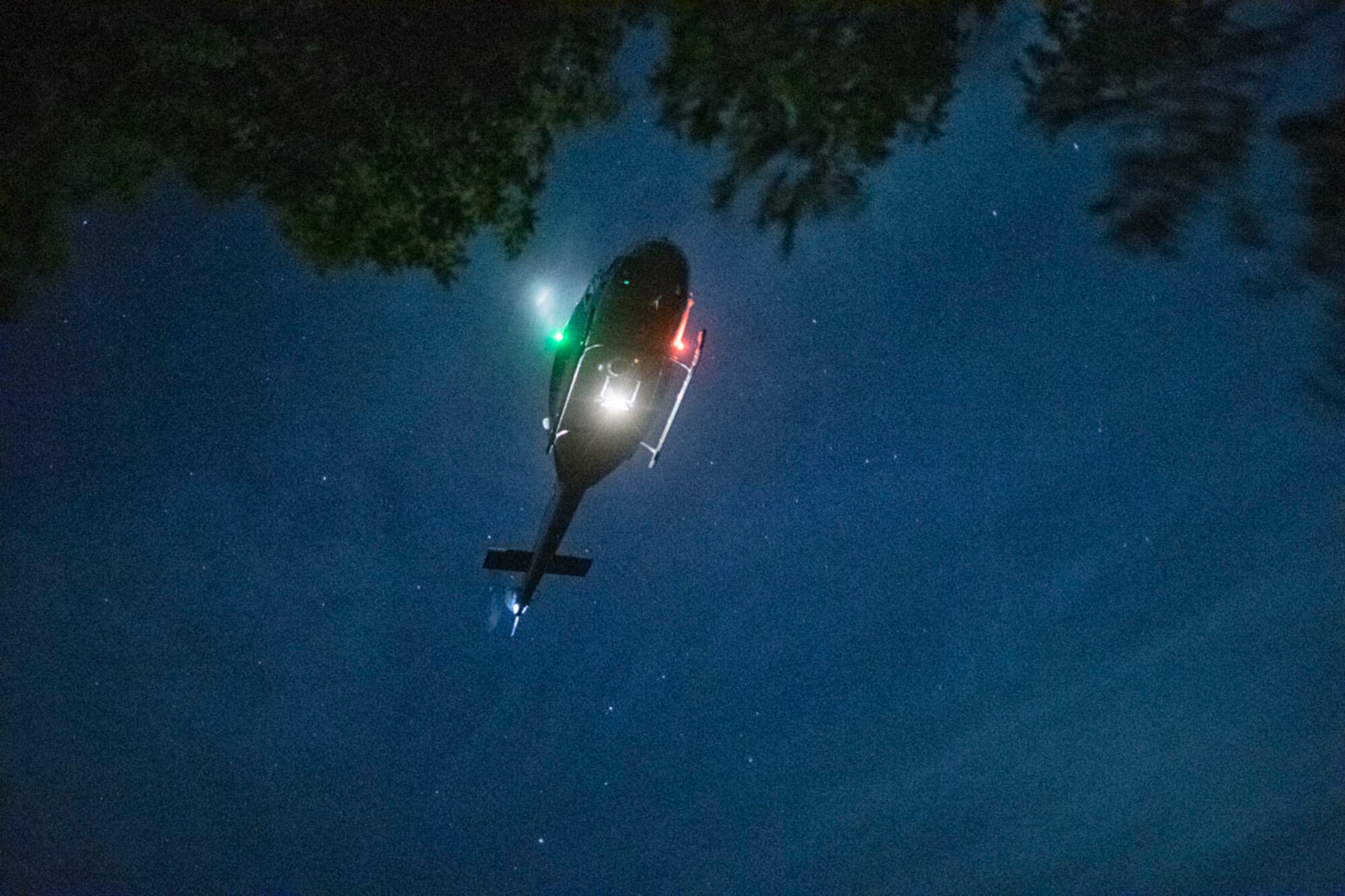An Air Force UH-1N Iroquois