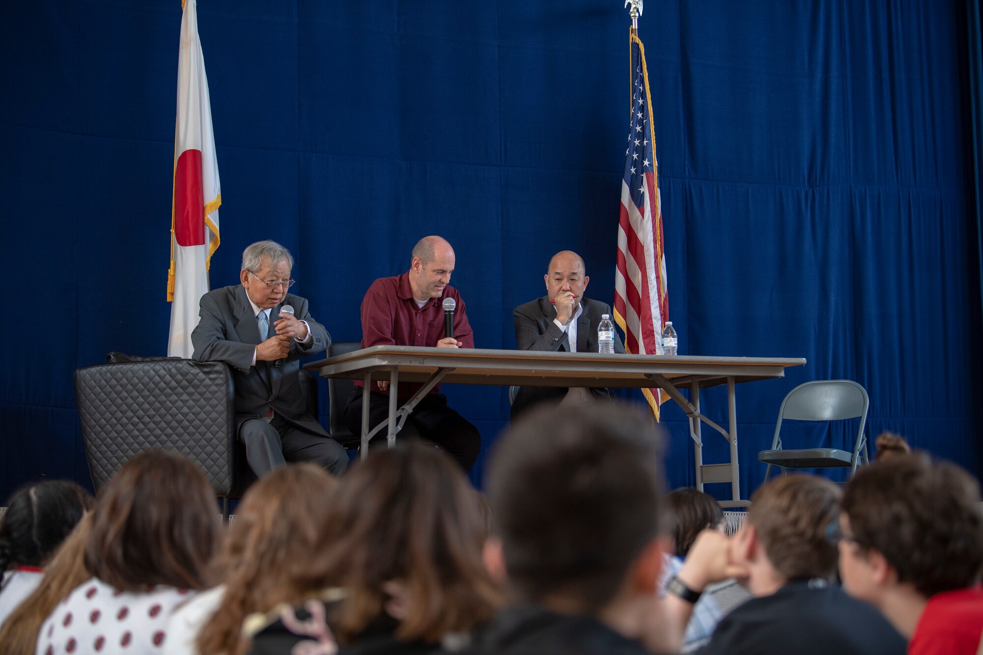 Atomic Bomb Survivor Speaks to Yokota Students