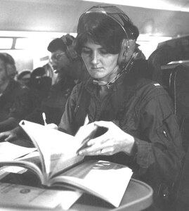 VADM Crea at Flight School
