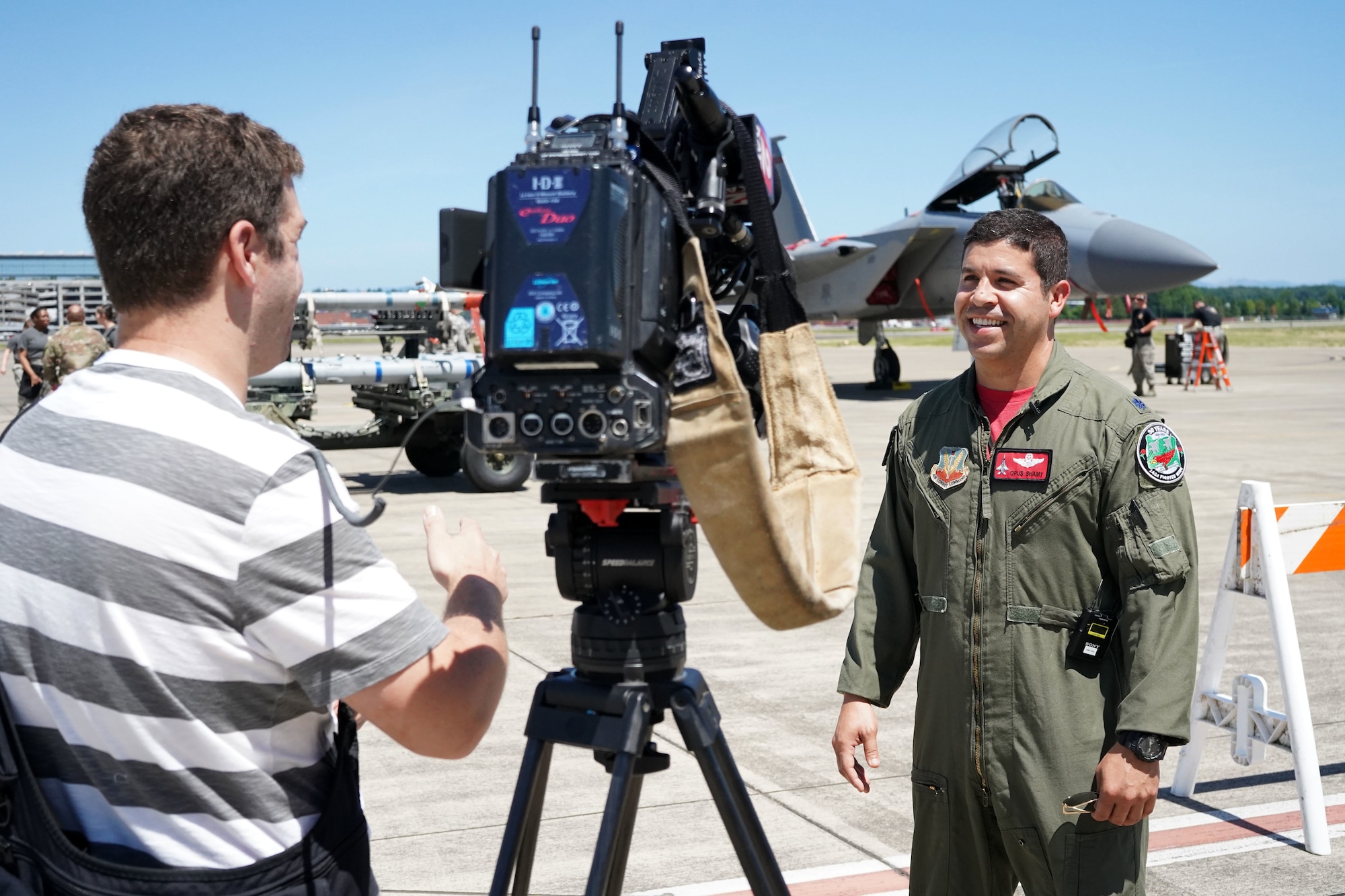 The 142nd Fighter Wing celebrates 30 years of flying F-15 Eagles