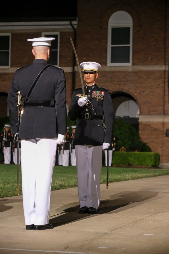 The hosting official for the evening was Lt. Gen. Michael Dana, the director of Marine Corps Staff, and the guest of honor was Ms. Cora Storbeck, the president of the Hallmark Corporate Foundation and director of Community Involvement at Hallmark.