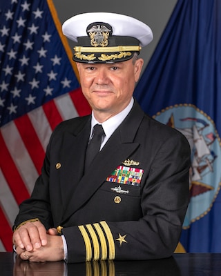 Captain Robert D. Figgs, Commanding Officer, Trident Refit Facility.