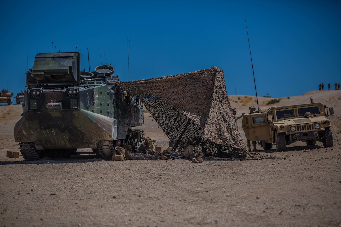 Reserve Marines call for fire at ITX 4-19
