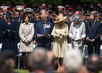 U.S. Marine Corps Gen. Joe Dunford, chairman of the Joint Chiefs of Staff, attends the D-Day 75th anniversary with the UK delegation in Bayeux, France June 6, 2019.