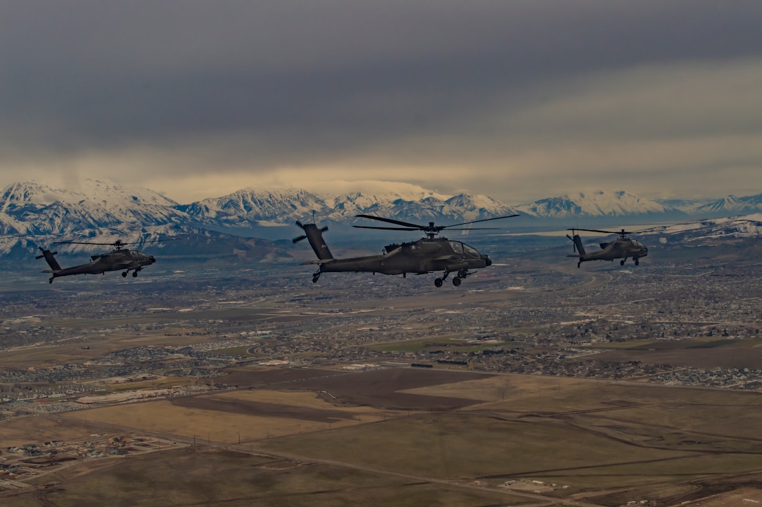 Apache Funeral Flyover