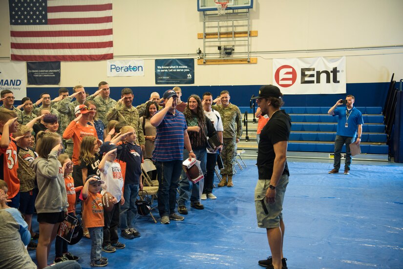 Broncos give Soldiers 'Mile High Salute', Article