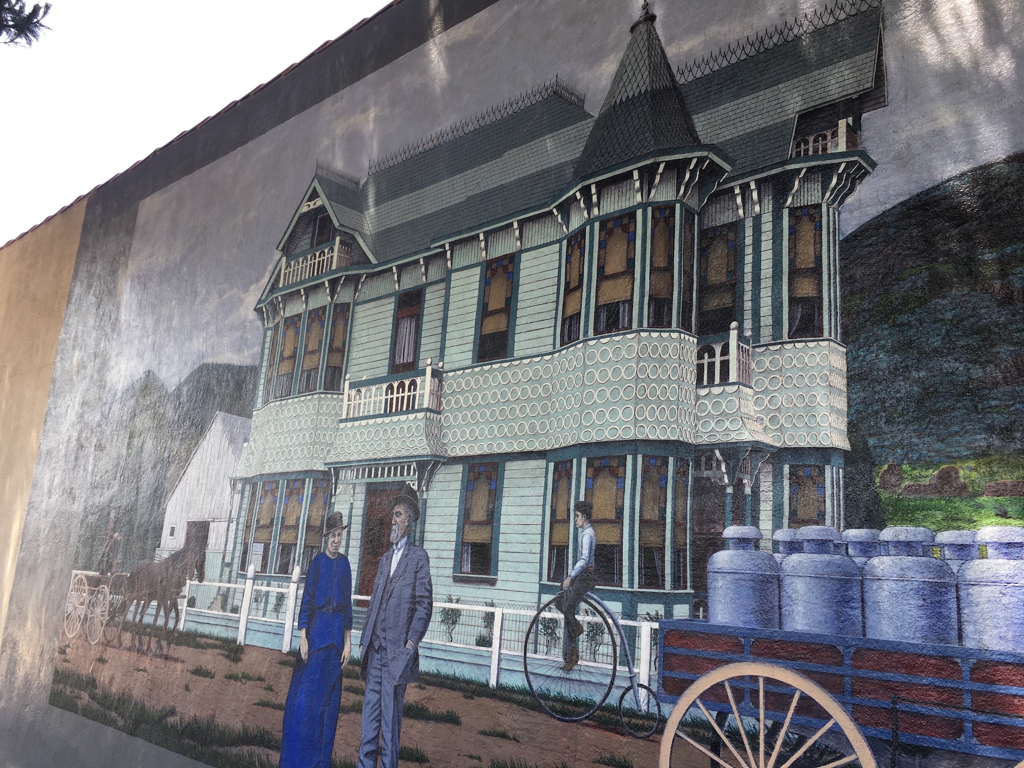 The Rudolph Mansion highlights the first mayor of Lompoc, Harvey Sampson Rudolph. His home stood from 1890 to 1961 when it was demolished to build a parking lot.