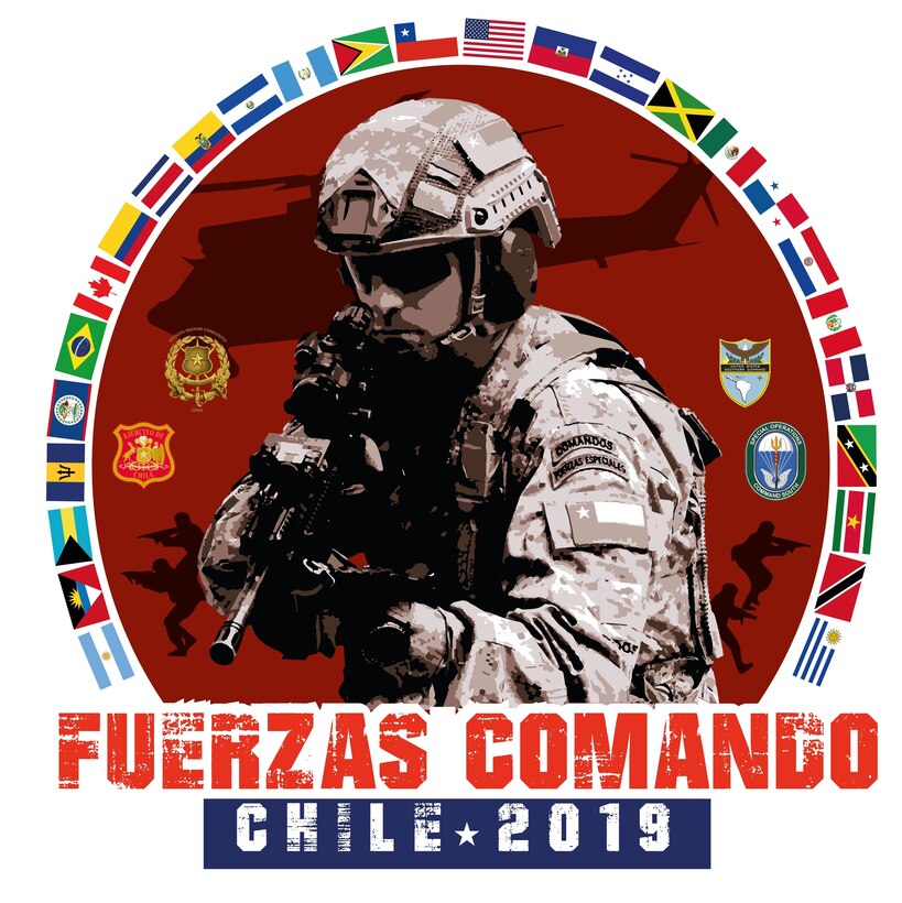Logo for Fuerzas Comando 2019.