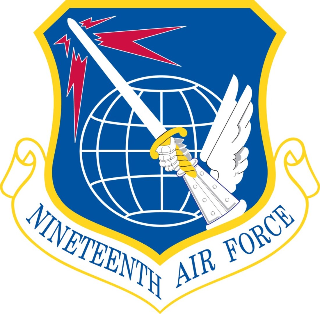 Maj. Gen. Patrick J. Doherty will pass the 19th Air Force guidon to Maj. Gen. Craig D. Wills during a change of command ceremony at 10 a.m. June 13 at Joint Base San Antonio-Randolph’s Hangar 4.