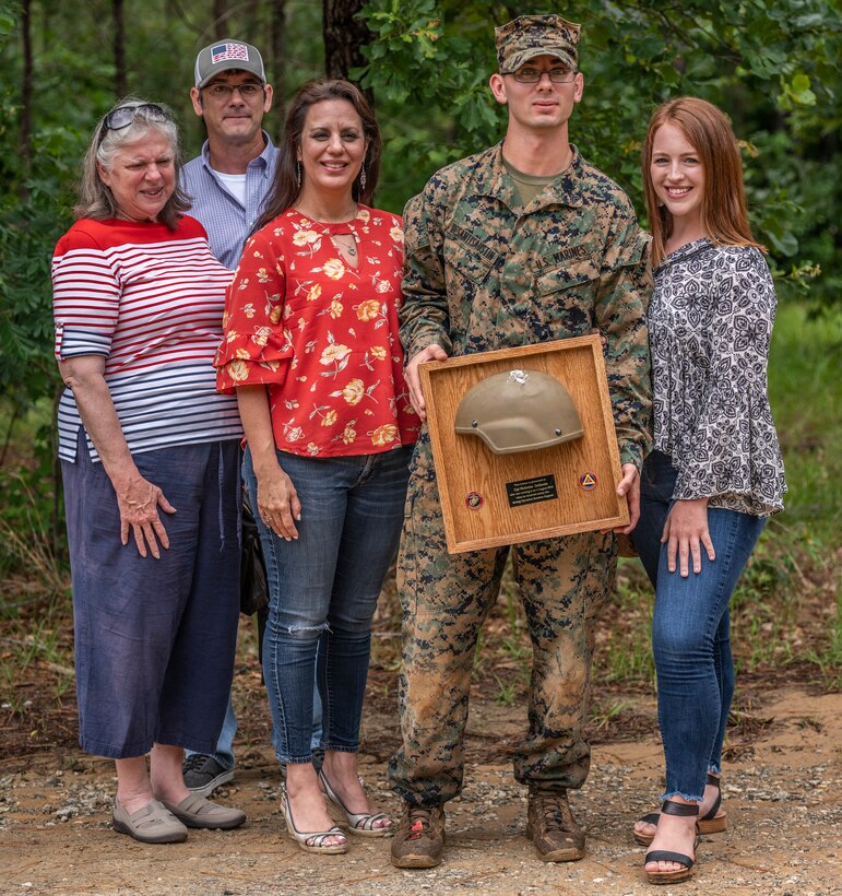 Kevlar Helmet Return Ceremony