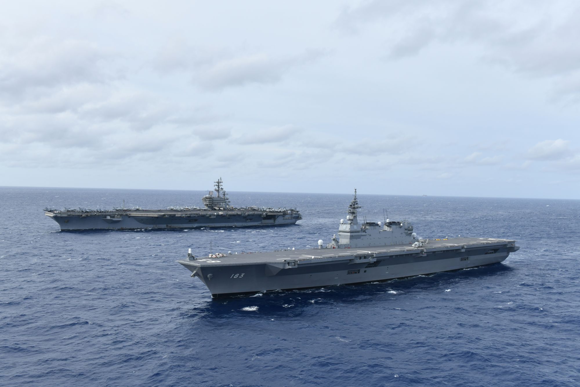 US, Japan Aircraft Carriers Conduct Naval Exercise in South China Sea The Diplomat