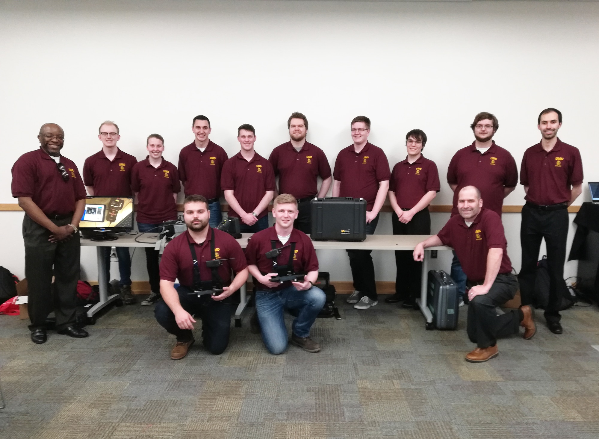 The Air Force Research Laboratory University and Service Academy Challenges harness the talents of students and cadets to develop real-world solutions to complex problems. This year’s winning University Challenge team from the University of Minnesota Duluth used technologies including Doppler radar to locate and identify hidden people. (Courtesy photo)
