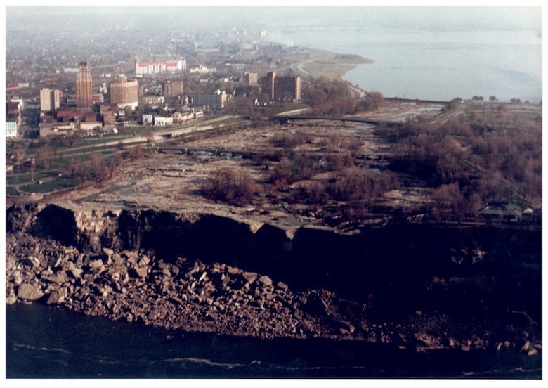 This June marks the 50 year anniversary of a momentous survey operation by the U.S. Army Corps of Engineers, Buffalo District – the dewatering of the American Falls in June 1969.
