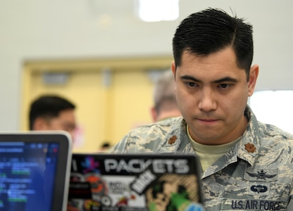 Teams compete in offensive and defensive cyber operations during the 2019 24th Air Force Cyber Competition at Joint Base San Antonio-Lackland June 3-7. Eighty-three Airmen from 20 units across the 24th AF competed in the cyber capture-the-flag in hopes of having their names etched on the Cyber Cup.