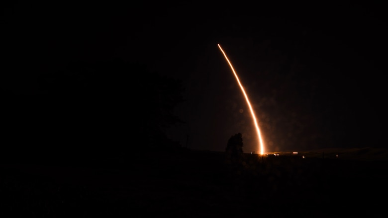 An unarmed Minuteman III intercontinental ballistic missile launches during an operational test, Feb. 5, 2019 at Vandenberg Air Force Base, Calif. There are many different components. Whether it be 30th Space Wing Airmen, mission partners, both government agencies and private companies or contractors, who contribute to launching a missile or rocket at Vandenberg AFB, each diverse role plays an important part in accomplishing the mission.