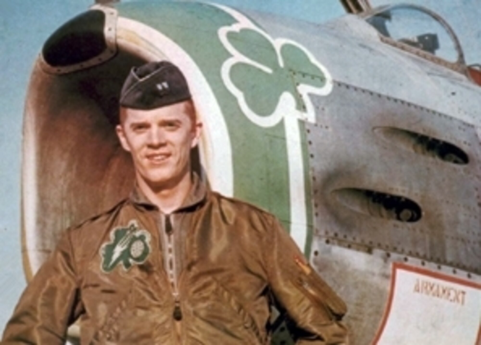 A North American F-86H Sabre static display was dedicated during a ceremony at Otis Air National Guard Base, Mass. on June 8. The ceremony was held to formally announce the dedication of tail number 31235 in honor of Captain Russell “Rusty” L. Schweickart, who was in attendance. Schweickart flew the F-86H Sabre during the early 1960’s while assigned to the 101st Tactical Fighter Squadron, and later served as lunar module pilot for Apollo 9, March 3-13, 1969.