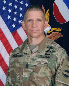 Command Sgt. Maj. Michael A. Grinston