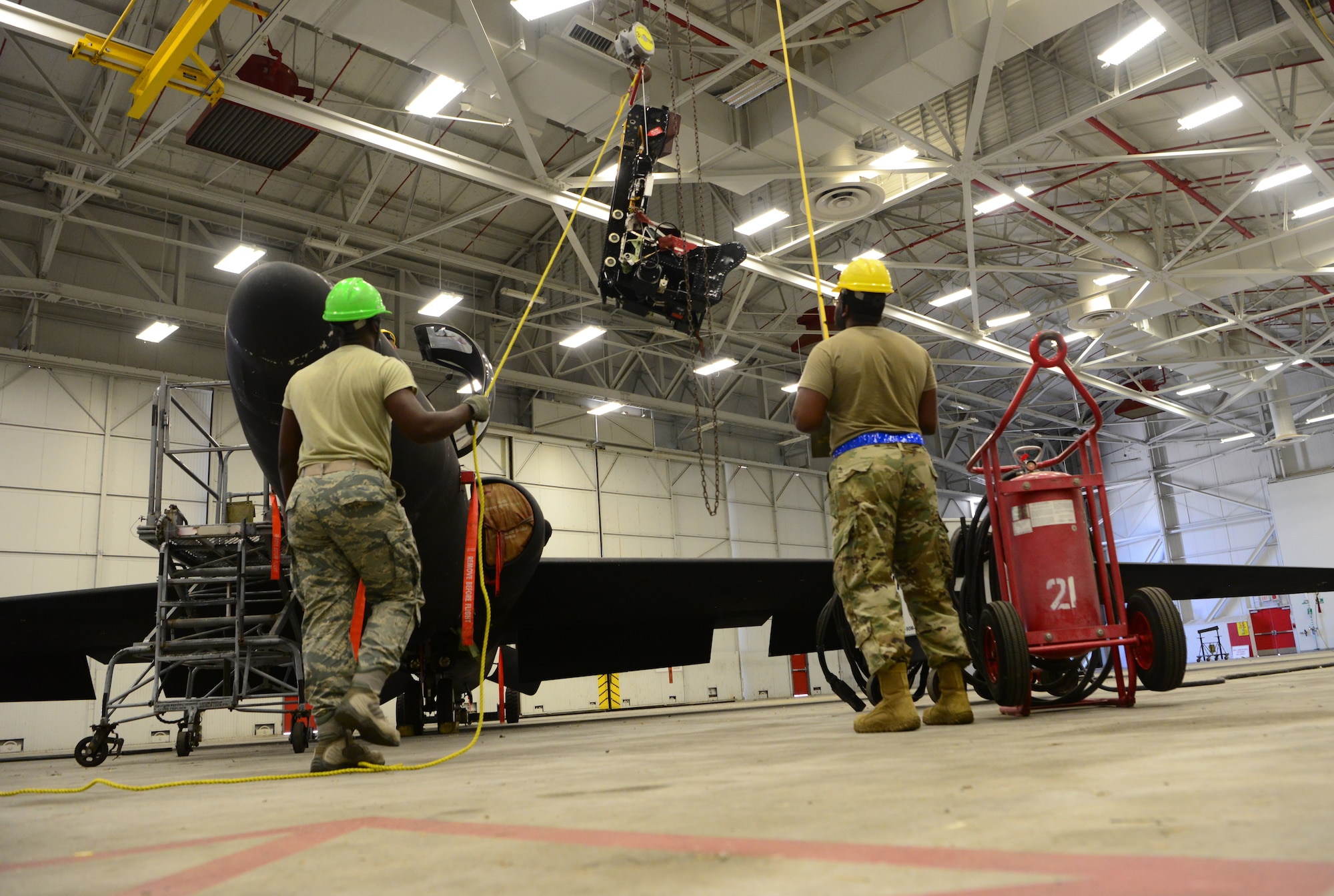 9th MXS egress shop upgrades ejection seat