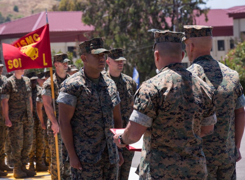 The award, formerly known as the “Motor Transport Operation Chief of the Year,” was renamed this year in honor of Master Gunnery Sgt.  Gerardo Acevedo, a motor transport operation chief who passed away Feb. 3, 2018.