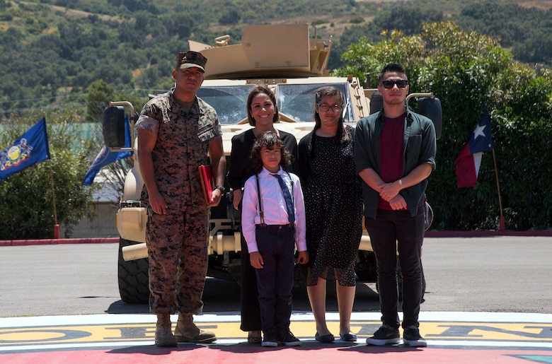 The award, formerly known as the “Motor Transport Operation Chief of the Year,” was renamed this year in honor of Master Gunnery Sgt.  Gerardo Acevedo, a motor transport operation chief who passed away Feb. 3, 2018.