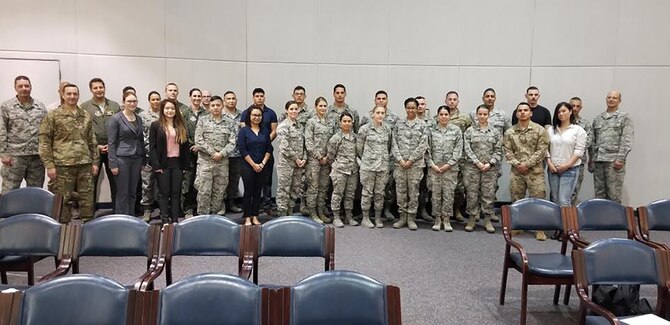 The 349th Air Mobility Wing welcomed our newest 349th members during the May UTA.